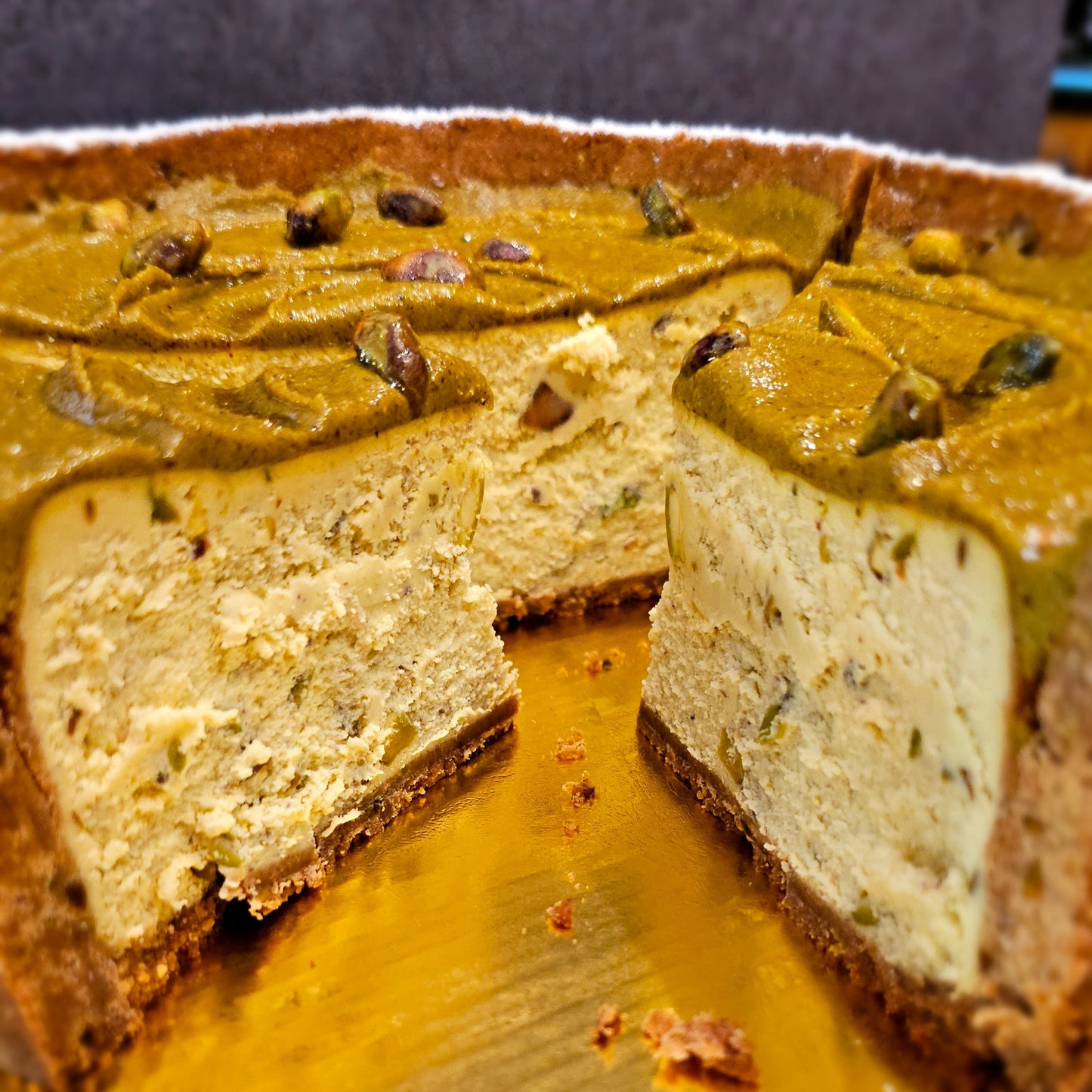 Pistachio Cheesecake