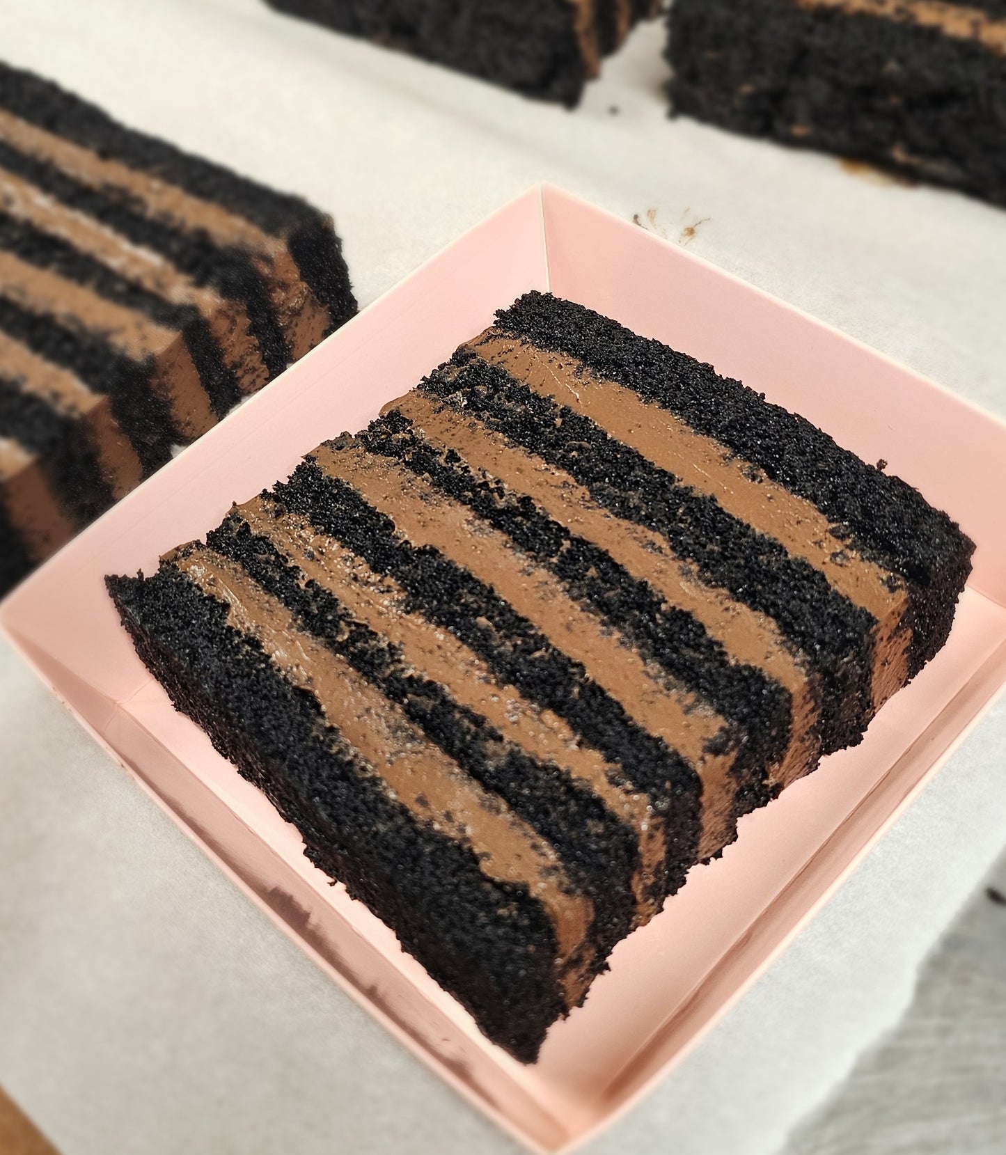 Chocolate Block Cake