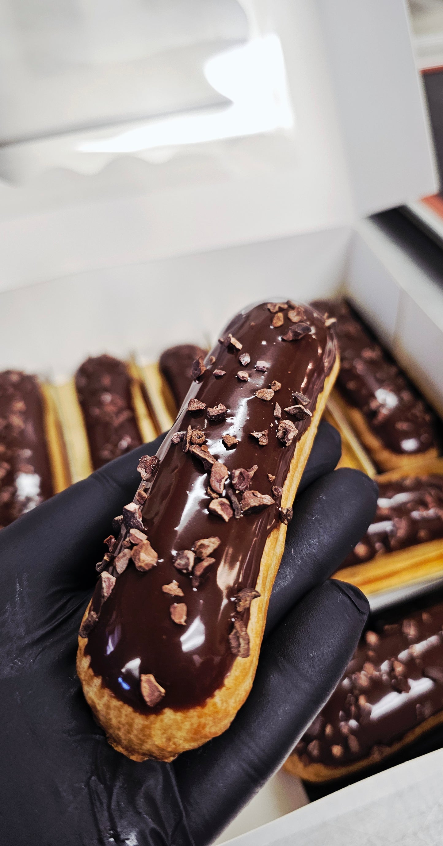 Chocolate Éclairs (6)